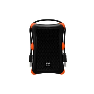 Externe Box Silicon Power Armor A30 Schwarz Orange Schwarz/Orange