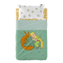 Jeu de draps HappyFriday Le Petit Prince Le printemps  Multicouleur Lit de bébé 2 Pièces