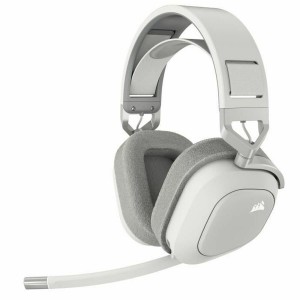 Headphones with Microphone Corsair CA-9011296-EU White Multicolour