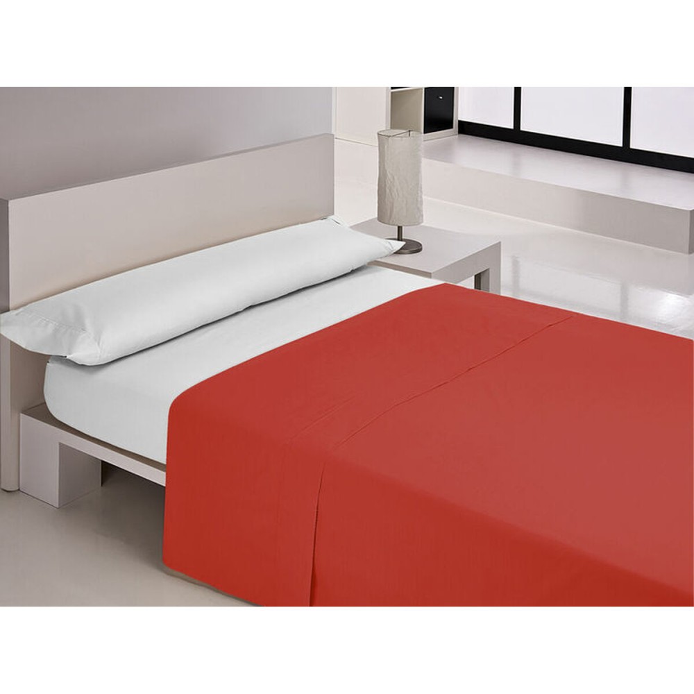 Top sheet Happy Home MIX COLORS Red Double