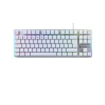 Clavier pour jeu Newskill Gungnyr TKL Pro Ivory LED RGB Espagnol Qwerty