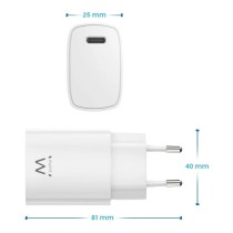 Wall Charger Ewent EW1320 White 20 W