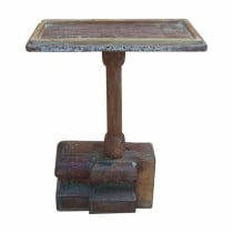 Side table Alexandra House Living Brown Recycled Wood 23 x 49 x 46 cm