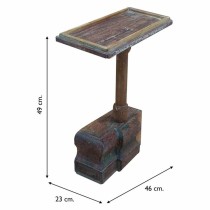 Beistelltisch Alexandra House Living Braun Recyceltes Holz 23 x 49 x 46 cm