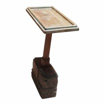 Beistelltisch Alexandra House Living Braun Recyceltes Holz 23 x 49 x 46 cm