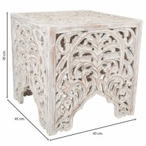 Centre Table Alexandra House Living White Mango wood 45 x 45 x 45 cm