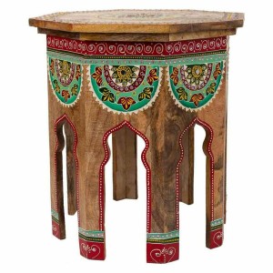 Centre Table Alexandra House Living Multicolour Mango wood 46 x 50 x 46 cm