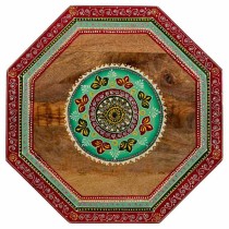 Centre Table Alexandra House Living Multicolour Mango wood 46 x 50 x 46 cm