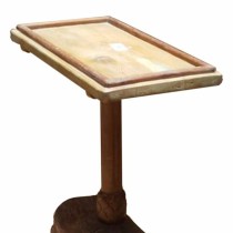 Table d'appoint Alexandra House Living Marron Bois Recyclé 23 x 49 x 46 cm