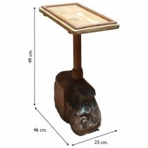 Beistelltisch Alexandra House Living Braun Recyceltes Holz 23 x 49 x 46 cm