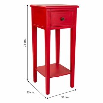 Table d'appoint Alexandra House Living Rouge 33 x 78 x 33 cm