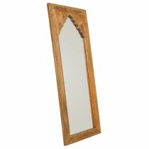 Wall mirror Alexandra House Living Brown Brass Mango wood MDF Wood 2 x 121 x 45 cm