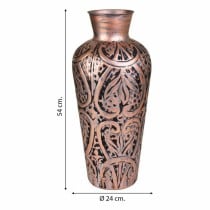 Vase Alexandra House Living Bronze Iron 24 x 54 x 24 cm