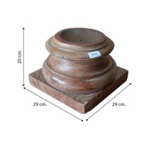 Candle Holder Alexandra House Living Brown Acacia Mango wood 29 x 20 x 29 cm