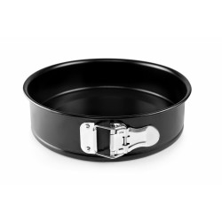 Springform Pan Ibili 820124 Steel Ø 24 x 6,5 cm Black Circular