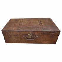 Valise décorative Alexandra House Living Marron Fer Style artisanal 34 x 17 x 58 cm