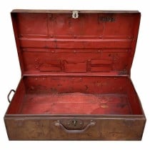 Valise décorative Alexandra House Living Marron Fer Style artisanal 34 x 17 x 58 cm