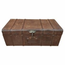 Valise décorative Alexandra House Living Marron Fer Style artisanal 36 x 24 x 65 cm