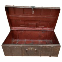 Valise décorative Alexandra House Living Marron Fer Style artisanal 36 x 24 x 65 cm