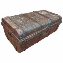 Valise décorative Alexandra House Living Marron Fer Style artisanal 42 x 30 x 76 cm