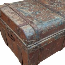 Decorative suitcase Alexandra House Living Brown Iron Traditional style 42 x 30 x 76 cm