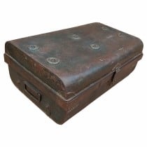 Valise décorative Alexandra House Living Marron Fer Style artisanal 39 x 23 x 61 cm