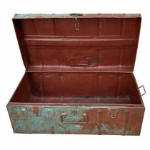 Decorative suitcase Alexandra House Living Brown Iron Traditional style 31 x 23 x 59 cm