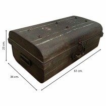 Valise décorative Alexandra House Living Marron Fer Style artisanal 36 x 23 x 61 cm