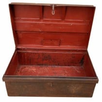 Valise décorative Alexandra House Living Marron Fer Style artisanal 42 x 27 x 69 cm