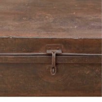 Valise décorative Alexandra House Living Marron Fer Style artisanal 42 x 27 x 69 cm