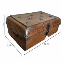 Valise décorative Alexandra House Living Marron Fer Style artisanal 41 x 27 x 62 cm