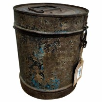 Decorative canister Alexandra House Living Brown Iron Traditional style 20 x 23 x 20 cm