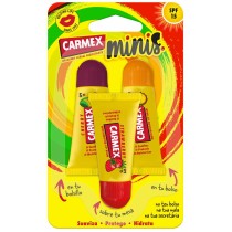 Moisturising Lip Balm Carmex Triplo Strawberry Pineapple 3 Pieces Cherry Spf 15