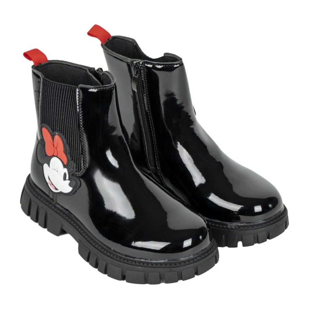 Bottes du quotidien pour enfants Minnie Mouse Noir