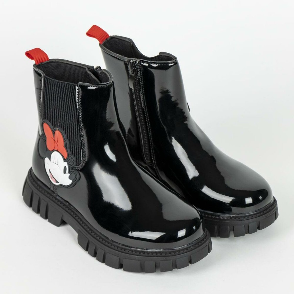 Kids Casual Boots Minnie Mouse Black