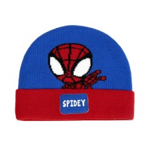 Kindermütze Spidey Blau (Einheitsgröße)