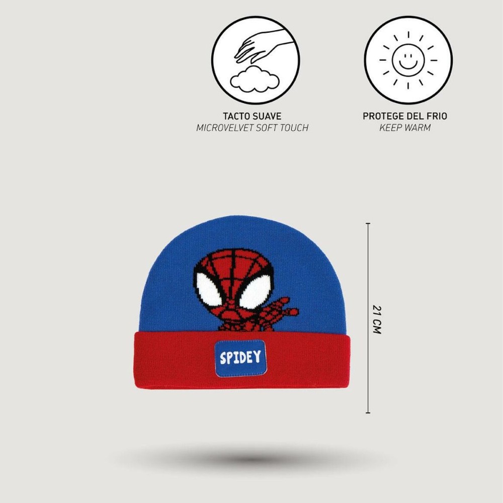 Child Hat Spidey Blue (One size)