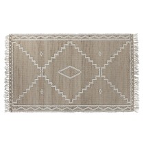 Teppich Home ESPRIT Weiß natürlich Boho 160 x 230 x 1 cm