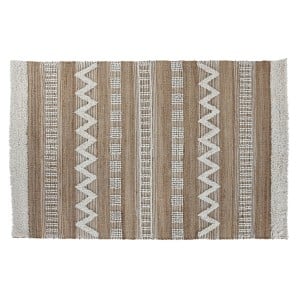 Teppich Home ESPRIT Weiß Braun Boho 160 x 230 x 1 cm