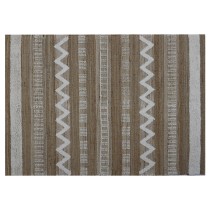 Tapis Home ESPRIT Blanc Marron Boho 200 x 300 x 1 cm