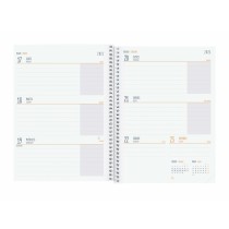 Agenda Finocam Cool Lila quarto 15,5 x 21,2 cm 2024-2025