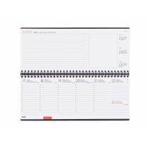 Yearly planner Finocam Grey Paper 29 x 11,6 cm