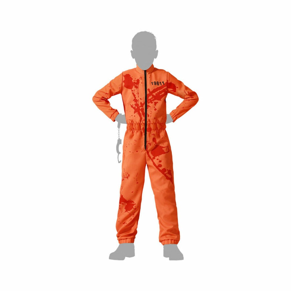 Costume for Adults Male Prisoner Children's Bloody