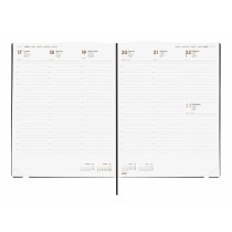 Agenda Finocam DYNAMIC MARA Y12 Noir 21 x 27 cm 2025