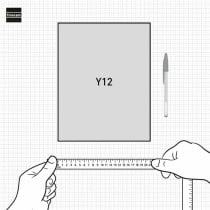 Agenda Finocam DYNAMIC MARA Y12 Noir 21 x 27 cm 2025