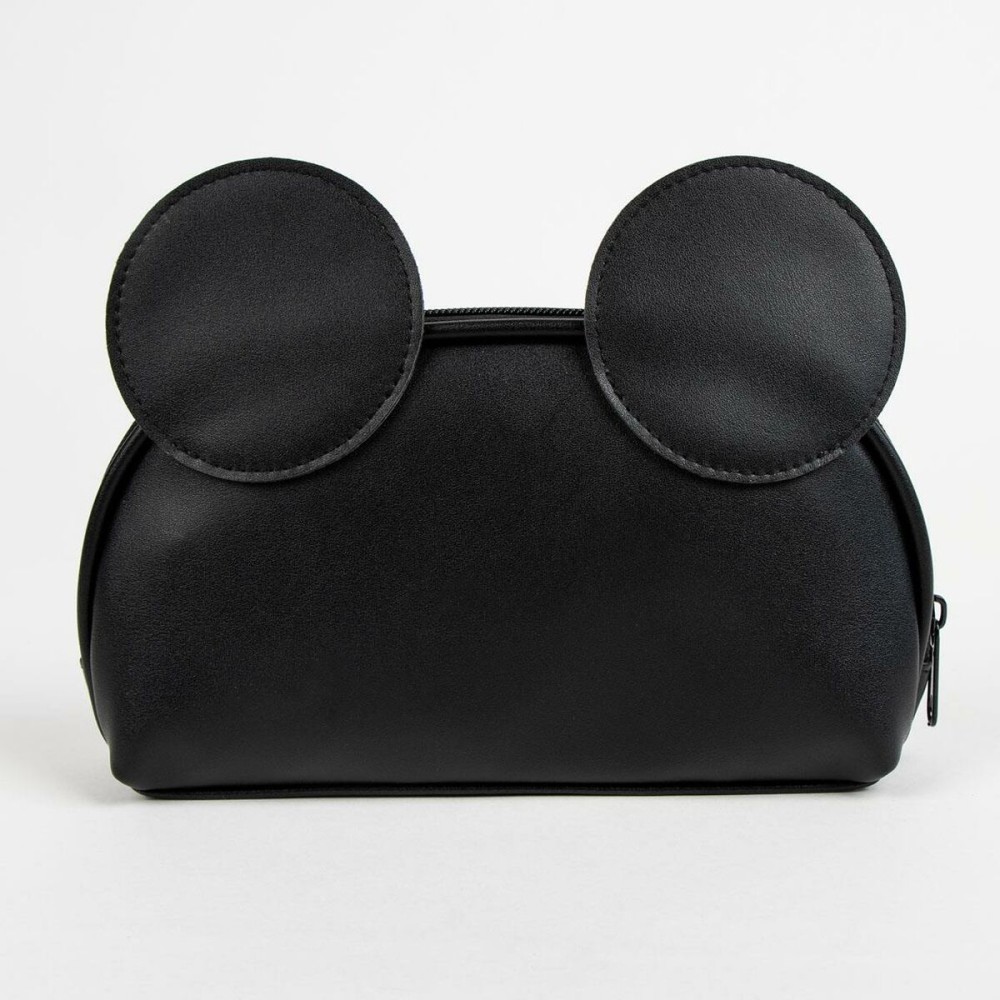 Nécessaire de Voyage Mickey Mouse Noir 100 % Polyuréthane 23 x 10,5 x 5,5 cm