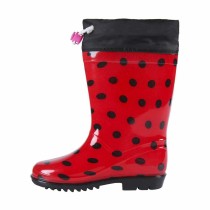 Bottes en Caoutchouc pour Enfants Lady Bug Rouge