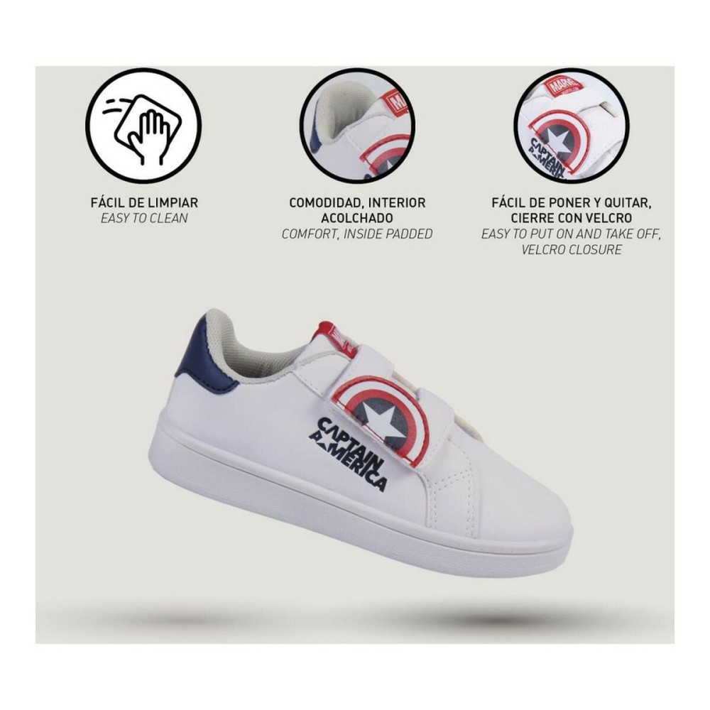 Chaussures de Sport pour Enfants The Avengers Blanc