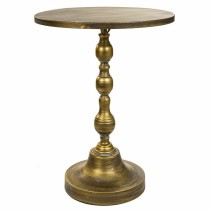 Side table Alexandra House Living Gold Iron 50 x 66 x 50 cm