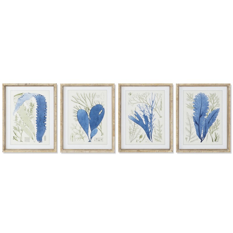 Painting Home ESPRIT Mediterranean 35 x 2,5 x 45 cm (4 Units)